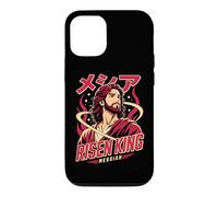 Custodia per iPhone 12/12 Pro Re Risorto Messia Cristiano Anime Manga Gesù Fede Arte