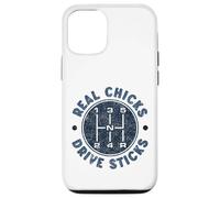 Custodia per iPhone 12/12 Pro Real Chicks Drive Sticks Auto Cinque Velocità Cambio Manuale Divertente