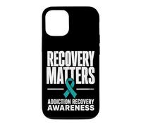 Custodia per iPhone 12/12 Pro Recovery Matters Drug Alcol Addiction Awareness Teal