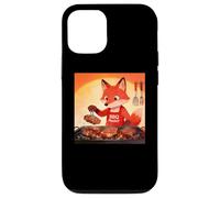 Custodia per iPhone 12/12 Pro Red Fox Cooking Grill BBQ Funny Gift Red Fox