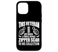 Custodia per iPhone 12/12 Pro Regalo di recupero della chirurgia cardiaca Veterano Triple Bypass Sopravvissuti