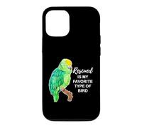 Custodia per iPhone 12/12 Pro Rescued is my Favorite Type of Bird - Amazon Parrot