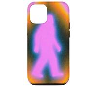 Custodia per iPhone 12/12 Pro Retro Bigfoot Aura Psychedelic Rainbow Squatch Cryptozoology