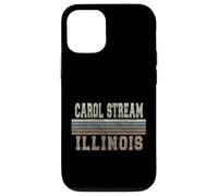 Custodia per iPhone 12/12 Pro Retrò Carol Stream Illinois