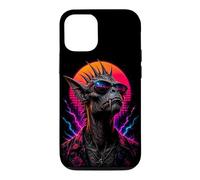 Custodia per iPhone 12/12 Pro Retro Chupacabra Leggenda Creatura Mistero Mostro Opera D'arte