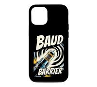 Custodia per iPhone 12/12 Pro Retro Computer Baud Barrier Vintage Dial Up Modem Graphic