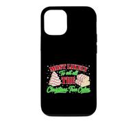 Custodia per iPhone 12/12 Pro Retro Most Likely to Eat All The Christmas Tree Cakes Debbie