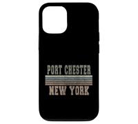 Custodia per iPhone 12/12 Pro Retro Port Chester New York