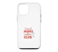Custodia per iPhone 12/12 Pro Retro Stanco Mamma Caffè Club Caos Energia