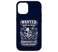 Custodia per iPhone 12/12 Pro Ricercato vivo e morto Schrodinger's Cat Geek