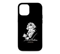 Custodia per iPhone 12/12 Pro Ritratto e firma di Ludwig van Beethoven
