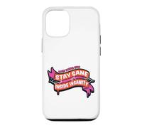 Custodia per iPhone 12/12 Pro Rocky Horror Show Stay Sane Inside Insanity Columbia Citazione