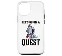Custodia per iPhone 12/12 Pro RPG Gamer Andiamo su un giocatore Quest Knight Warrior