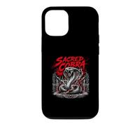 Custodia per iPhone 12/12 Pro Sacro Cobra Serpente Tempio Heavymetal Viper