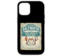 Custodia per iPhone 12/12 Pro Saltwater Doctor Crab Ocean Vintage Design