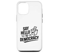 Custodia per iPhone 12/12 Pro Saluta la democrazia