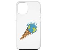 Custodia per iPhone 12/12 Pro Salva la Terra, Solo Luogo Con Gelato, Pace Nessun pianeta B