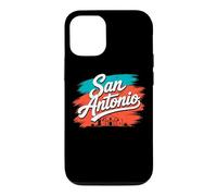 Custodia per iPhone 12/12 Pro San Antonio Classic Vintage Retro Men Women Kid