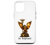 Custodia per iPhone 12/12 Pro San Arcangelo Raffaele Arte Cristiana Fede