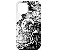Custodia per iPhone 12/12 Pro San Francesco d'Assisi Arte Patrono Vintage Cattolico San Angelo