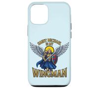 Custodia per iPhone 12/12 Pro San Michele Arcangelo è il mio Wingman Catholic Art St