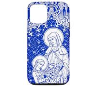 Custodia per iPhone 12/12 Pro Santa Anna Maria Patrona dei Bambini Madri Cattolica
