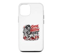Custodia per iPhone 12/12 Pro Santuario contro l'ombra Oni Samurai Epic Anime