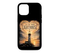 Custodia per iPhone 12/12 Pro Sarò il tuo faro che ti guida a casa Amore romantico