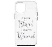 Custodia per iPhone 12/12 Pro Scegli il Beato Perdonato Redento Dio Ama Gesù Salva