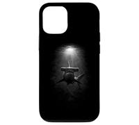 Custodia per iPhone 12/12 Pro Scena subacquea dell'oceano dello squalo martello