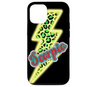 Custodia per iPhone 12/12 Pro Scorpione Zodiac - Flash elettrico leopardato