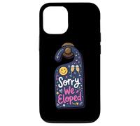 Custodia per iPhone 12/12 Pro Scusa, abbiamo eluso gli sposi novelli