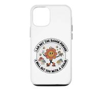 Custodia per iPhone 12/12 Pro Sedia con motivo floreale I Am Not The Bigger Person