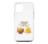 Custodia per iPhone 12/12 Pro Sei The Dip To My Chip Guacamole Nacho Love