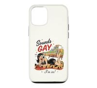 Custodia per iPhone 12/12 Pro "Sembra gay, mi trovo in" LGBT Rainbow GayPride Lesbiche