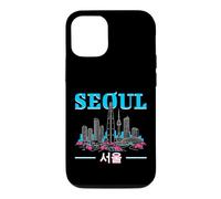 Custodia per iPhone 12/12 Pro Seoul Corea del Sud Pop Sud Corea Vintage Style