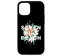 Custodia per iPhone 12/12 Pro Seven Mile Beach Floral Design Isole Cayman