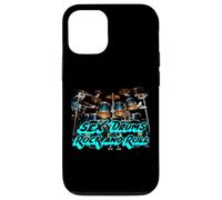 Custodia per iPhone 12/12 Pro Sex Drums Rock and Roll | Band Banda batterista