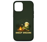Custodia per iPhone 12/12 Pro Sheep Dreams - Campfire Marshmallow Camping