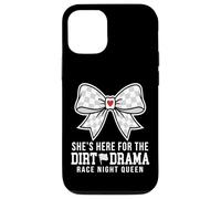 Custodia per iPhone 12/12 Pro She's Here For The Dirt Drama Race Night Queen