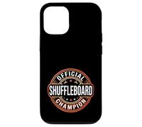 Custodia per iPhone 12/12 Pro Shuffleboard Champion Gioco da tavolo Amante Outdoor Shuffle Board