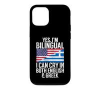 Custodia per iPhone 12/12 Pro Sì, sono bilingue, posso piangere sia in inglese che in greco