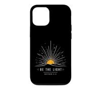 Custodia per iPhone 12/12 Pro Sii la luce Matteo 5:14 Christian Sunrise Fede