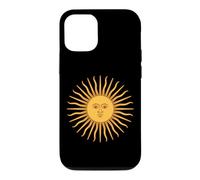 Custodia per iPhone 12/12 Pro Simbolo di astrologia solare del volto del sole celeste dell'annata