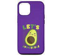 Custodia per iPhone 12/12 Pro Simpatico gioco di parole Let's Avocado Cuddle