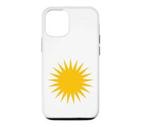 Custodia per iPhone 12/12 Pro Sole dei Curdi Bandiera Curda Simbolo Curdo Orgoglio Newroz
