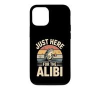 Custodia per iPhone 12/12 Pro Solo qui per The Alibi Frog Retro