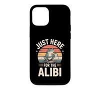Custodia per iPhone 12/12 Pro Solo qui per The Alibi Frog Retro