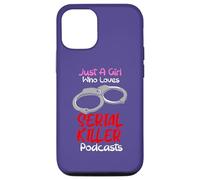 Custodia per iPhone 12/12 Pro Solo una ragazza che ama i podcast di serial killer True Crimes