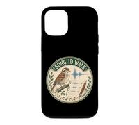 Custodia per iPhone 12/12 Pro SONG ID WALK Riconoscimento dei canti degli uccelli
